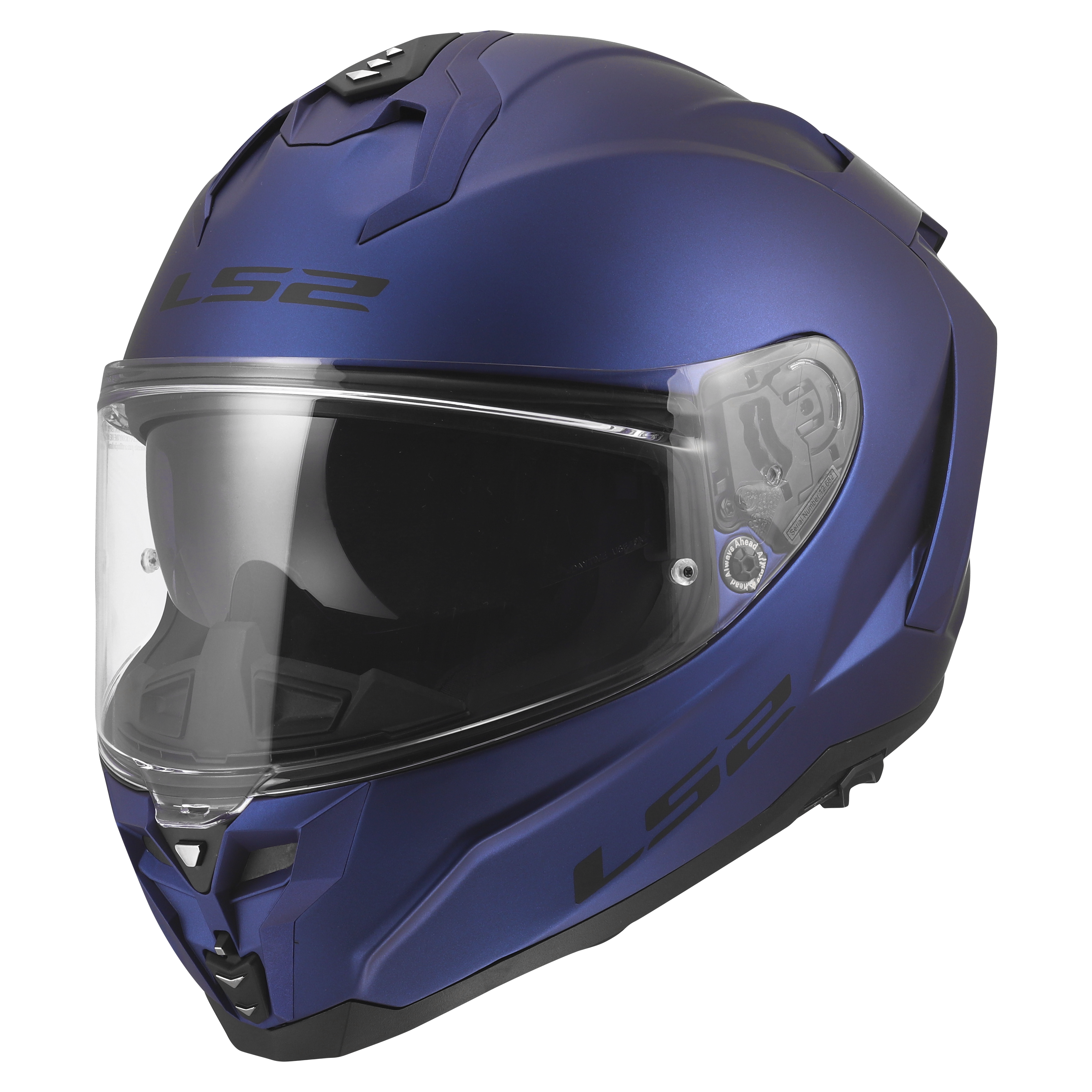 LS2 FF817 CHALLENGER II SOLID MATT NAVY BLUE 168170023 (1)